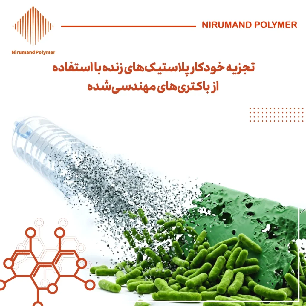 تجزیه خودکار پلاستیک‌های زنده با استفاده از باکتری‌های مهندسی‌شده